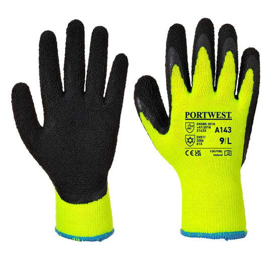 Portwest Handschoenen A143 geel-zwart(Y8)