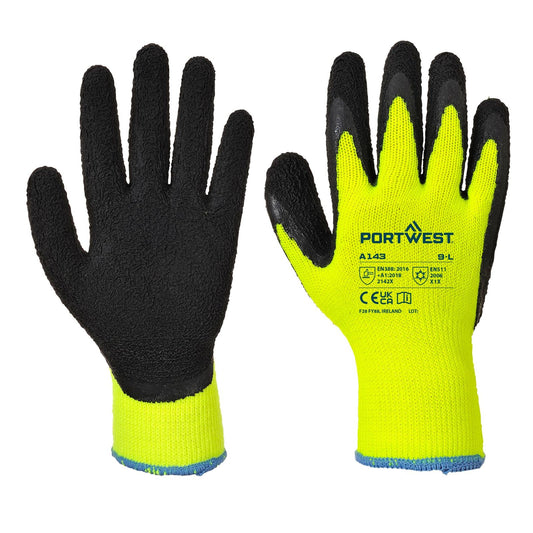 Portwest Handschoenen A143 geel-zwart(Y8)