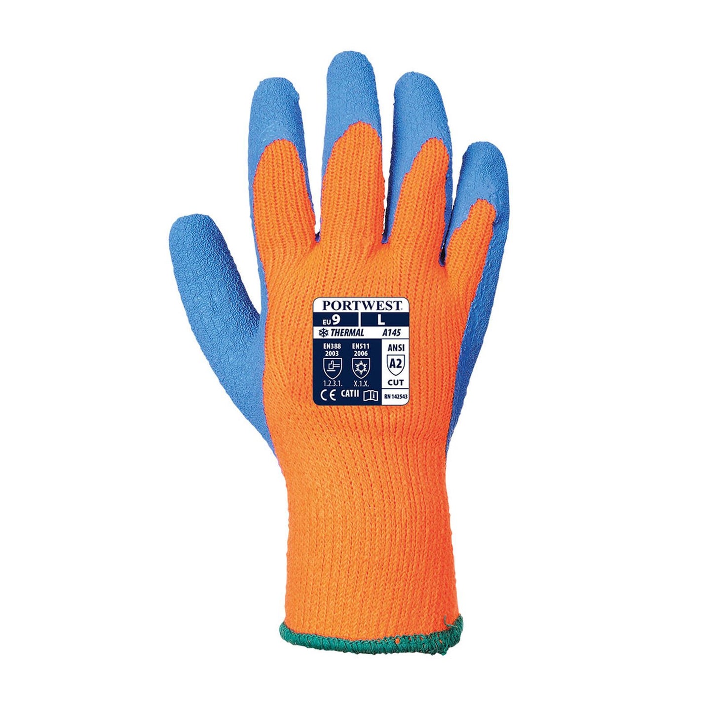 Portwest Handschoenen A145 oranje-blauw(OB)