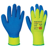 Portwest Handschoenen A145 geel-blauw(Y4)