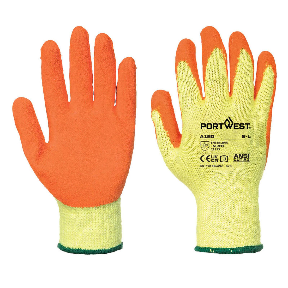 Portwest Handschoenen A150 oranje(OR)