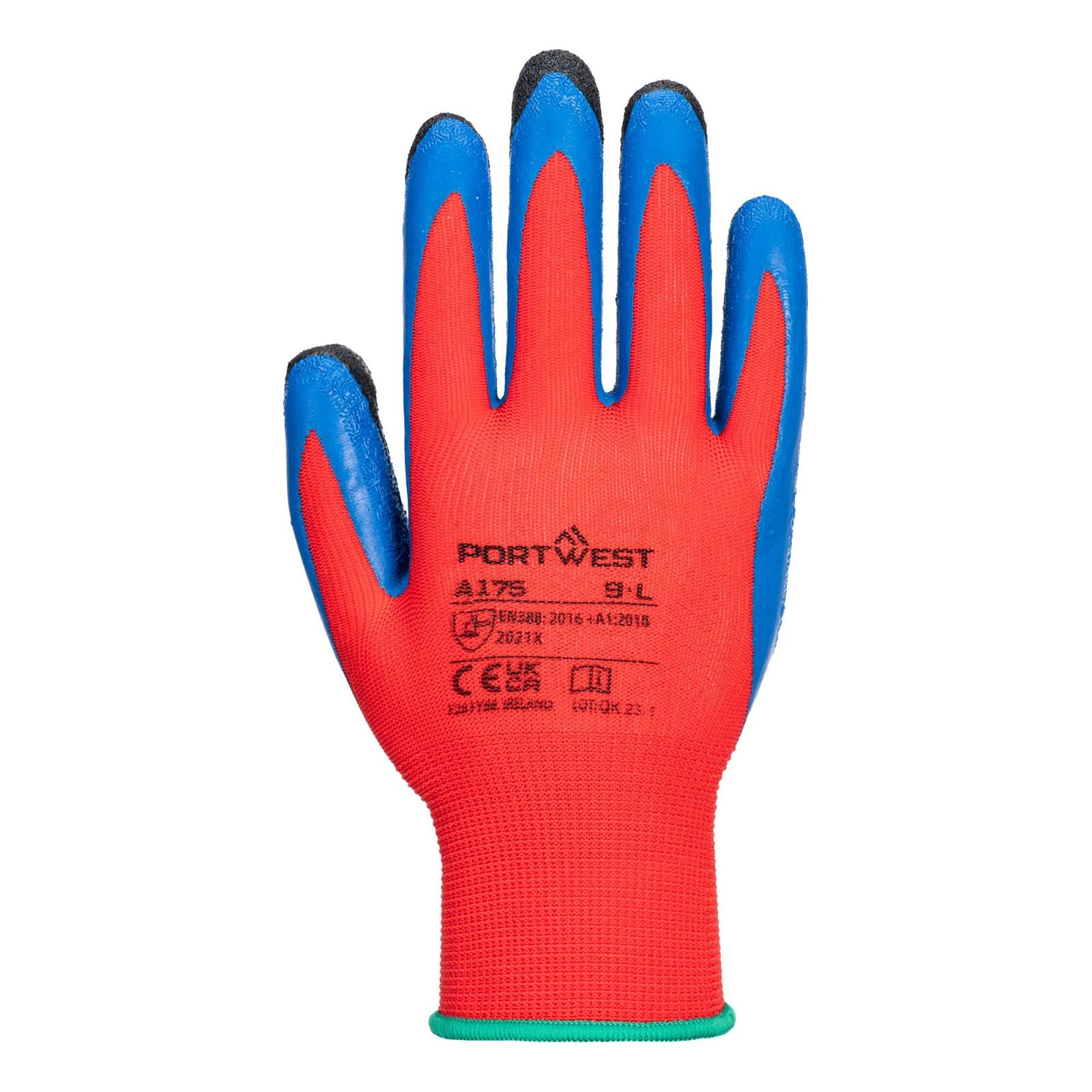 Portwest Handschoenen A175 rood-blauw(R4)