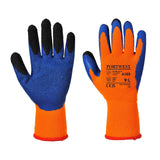 Portwest Handschoenen A185 oranje-blauw(O4)