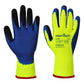 Portwest Handschoenen A185 geel-blauw(Y4)