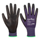 Portwest Handschoenen A195 paars-zwart(U8)