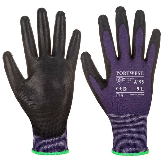 Portwest Handschoenen A195 paars-zwart(U8)