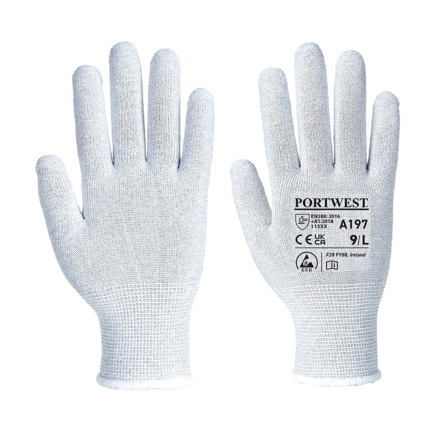 Portwest Handschoenen A197 grijs(GR)