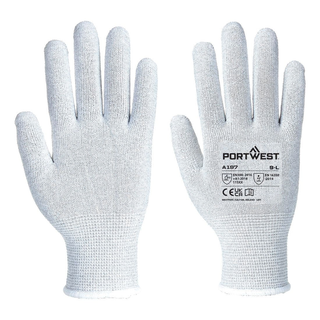 Portwest Handschoenen A197 grijs(GR)