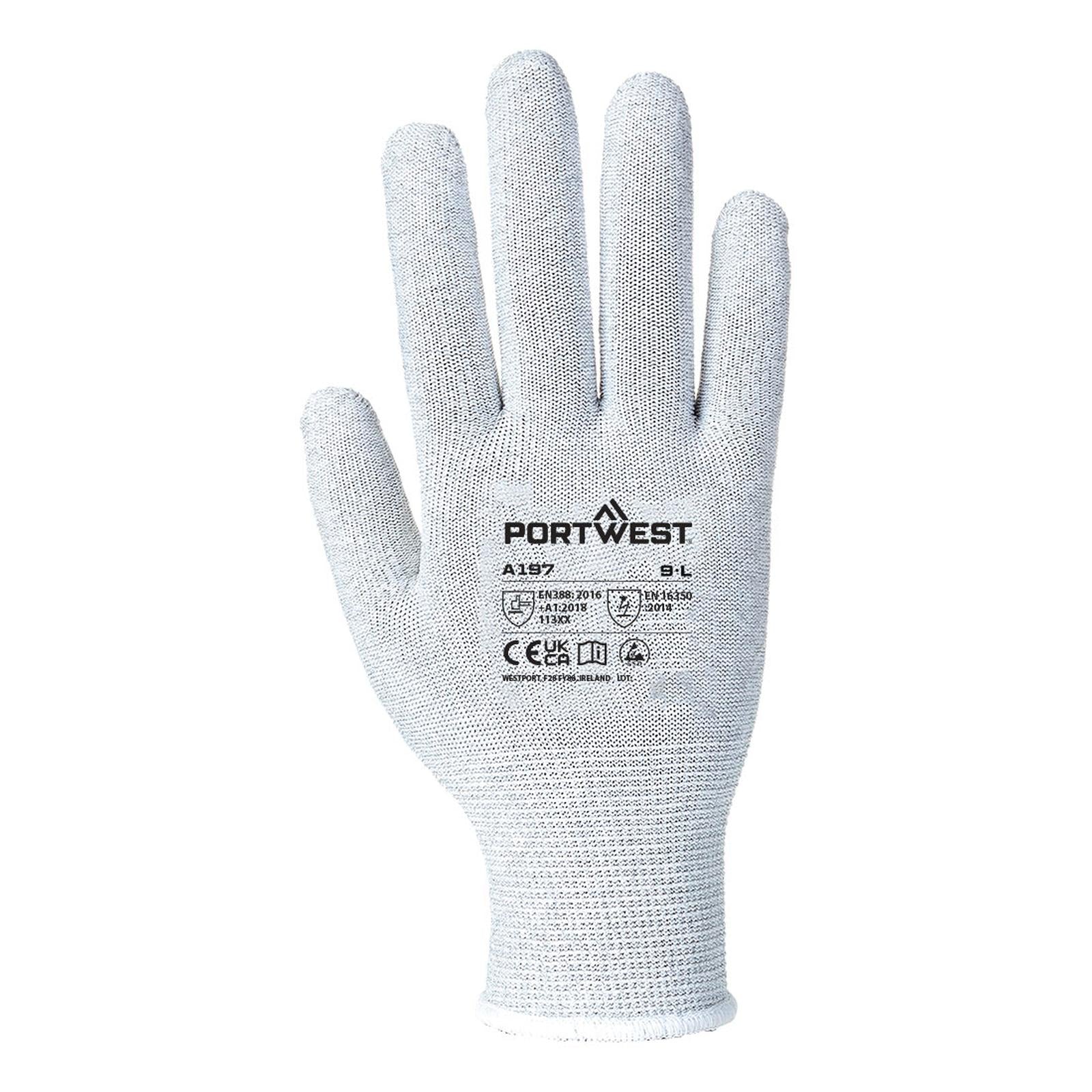Portwest Handschoenen A197 grijs(GR)