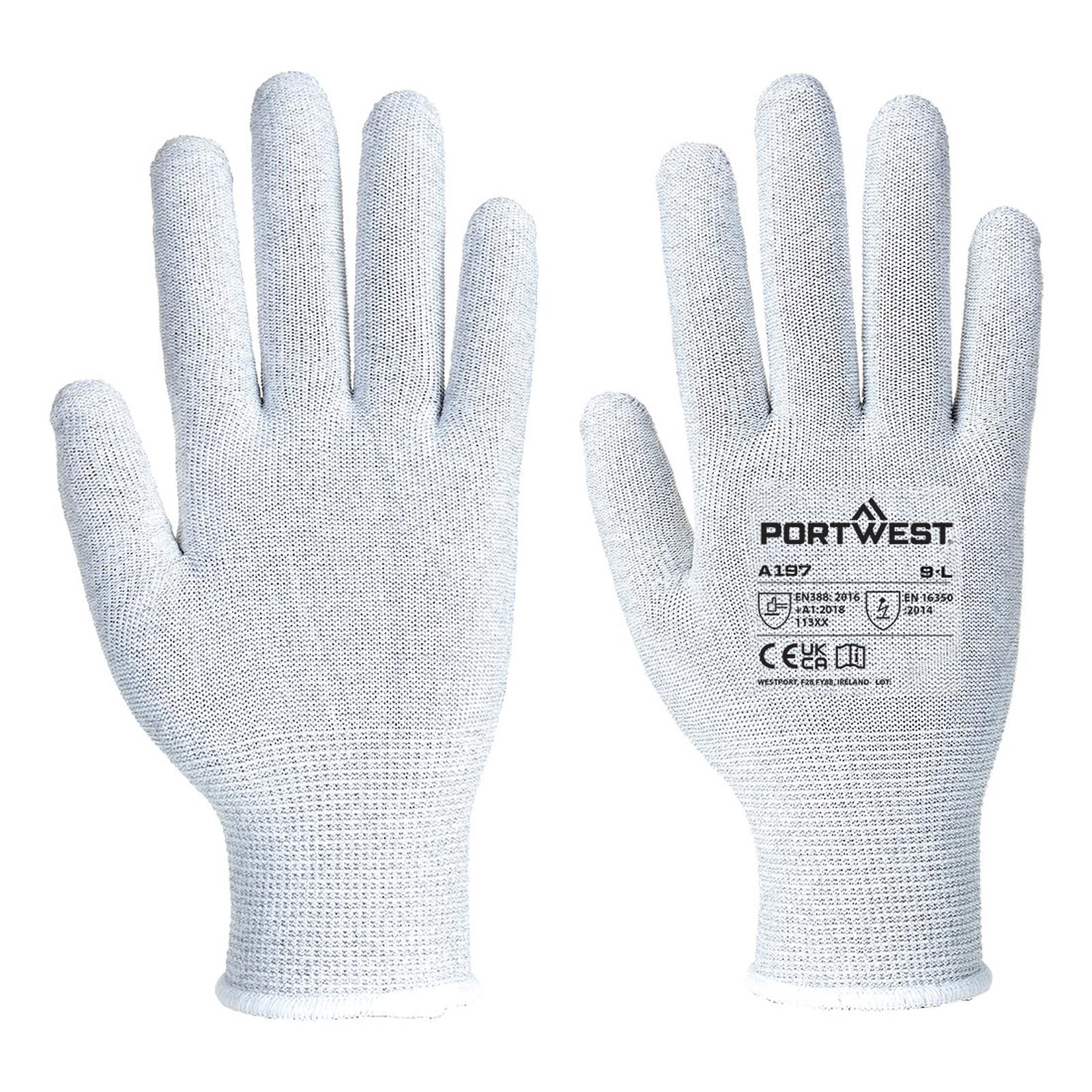 Portwest Handschoenen A197 grijs(GR)