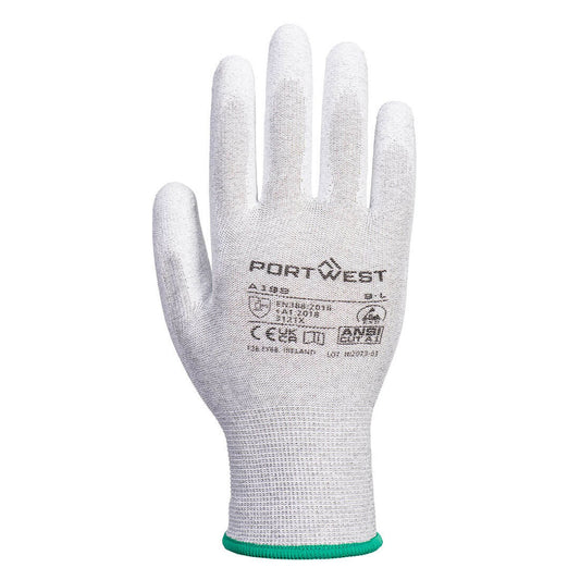 Portwest Handschoenen A199 Antistatisch grijs(GR)