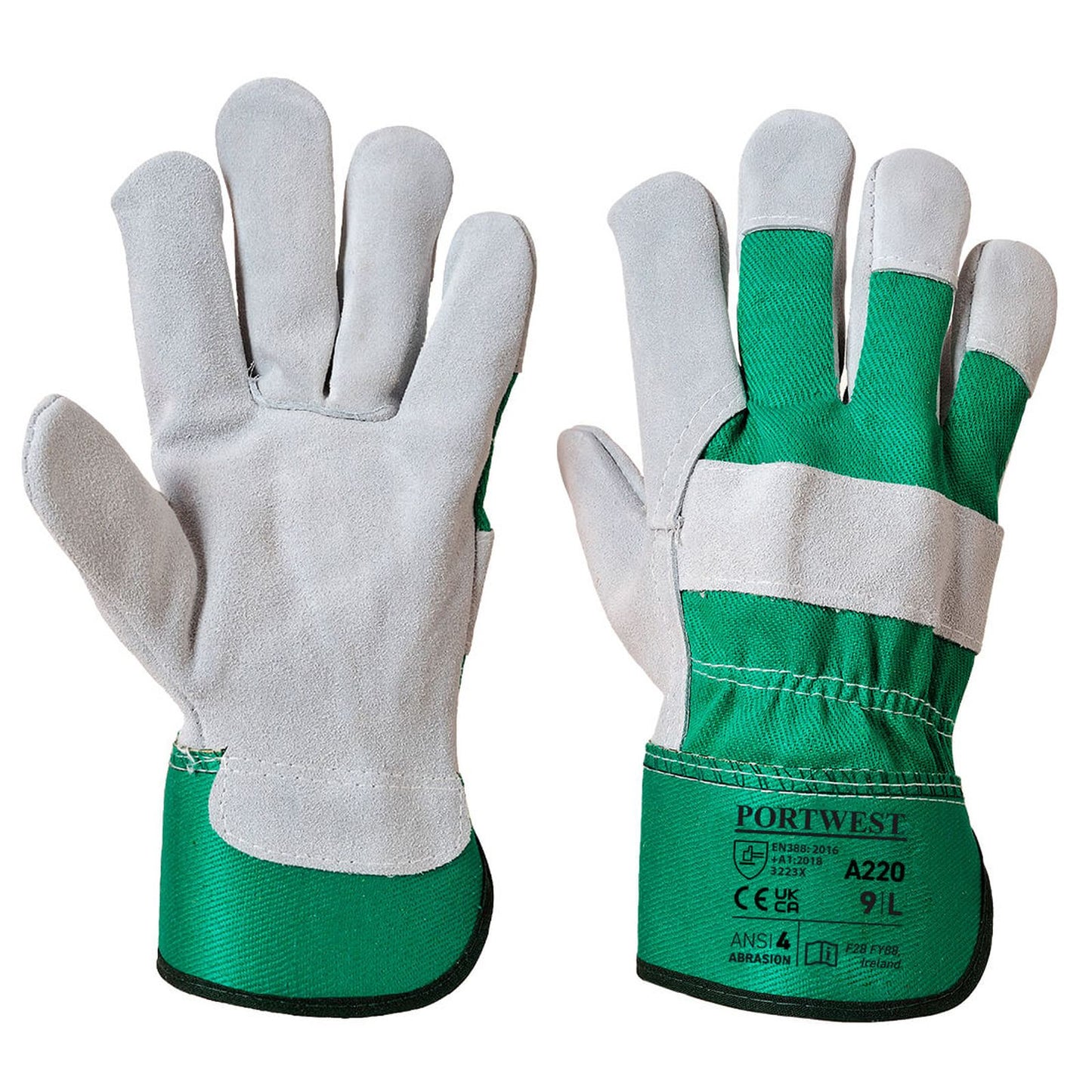 Portwest Handschoenen A220 groen(GN)
