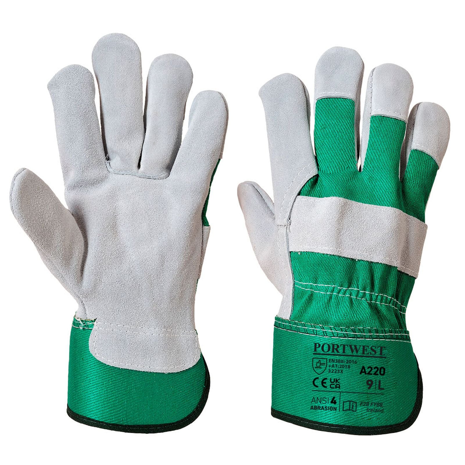 Portwest Handschoenen A220 groen(GN)