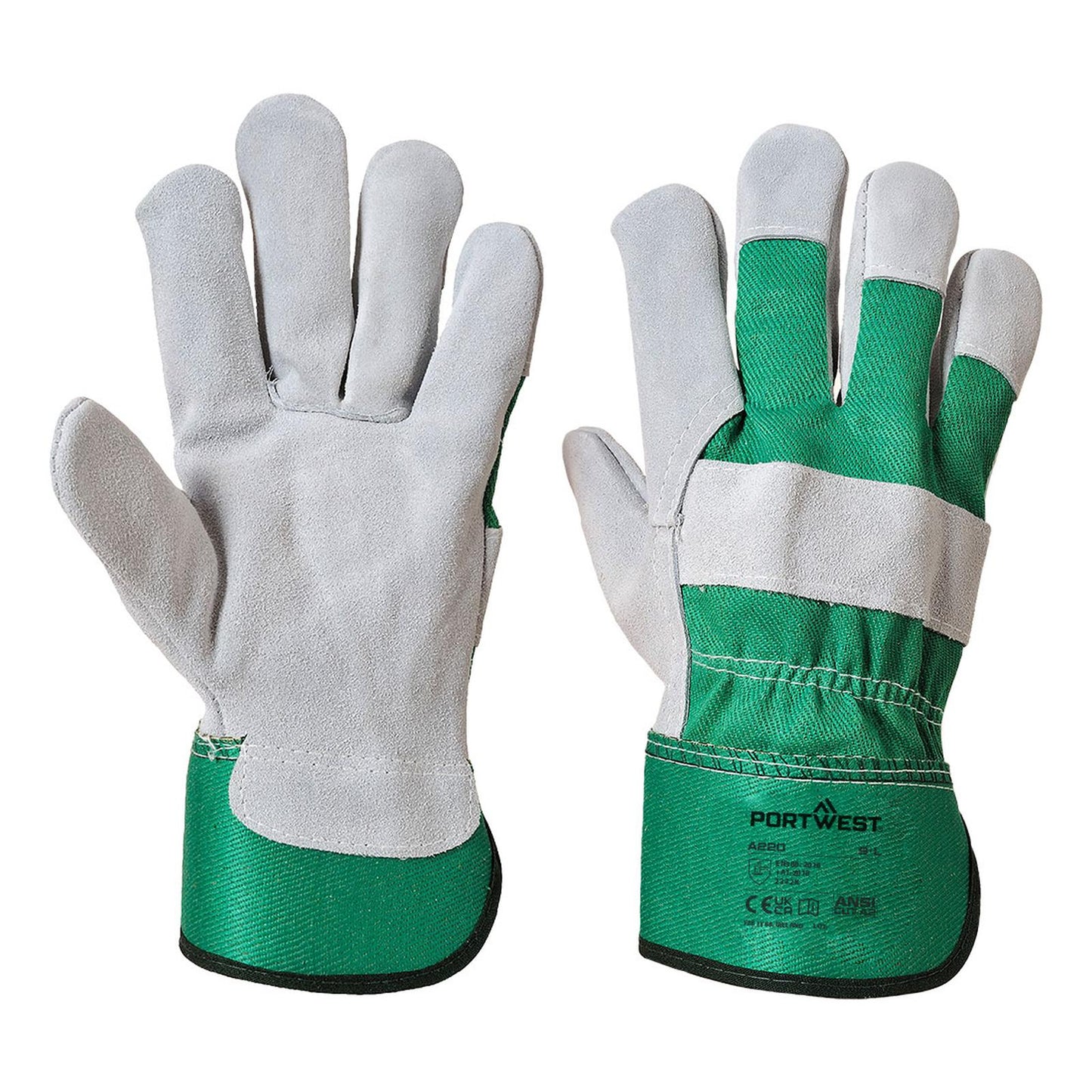 Portwest Handschoenen A220 groen(GN)