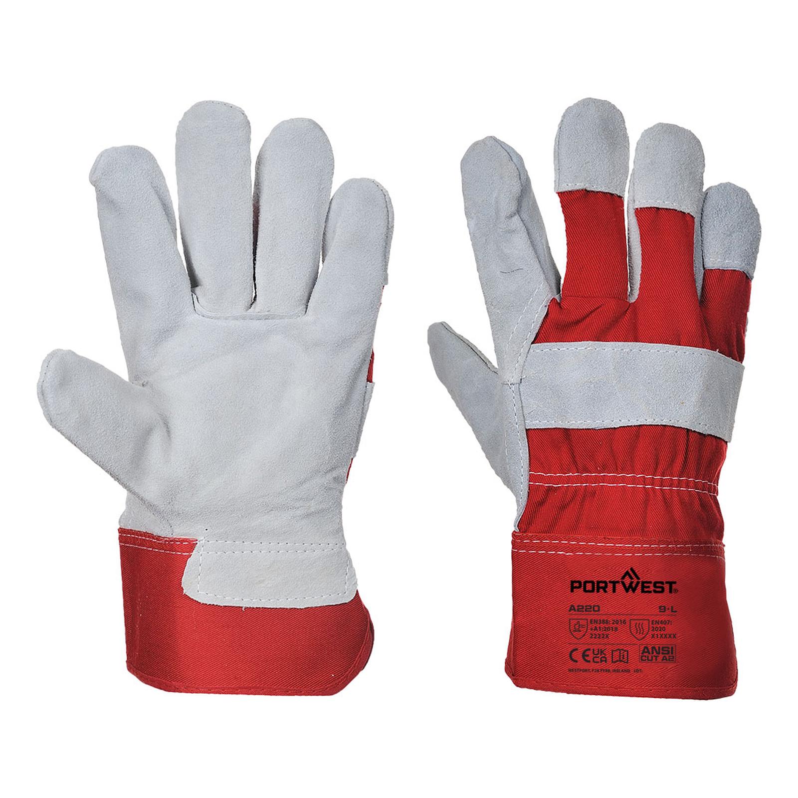 Portwest Handschoenen A220 rood(RE)