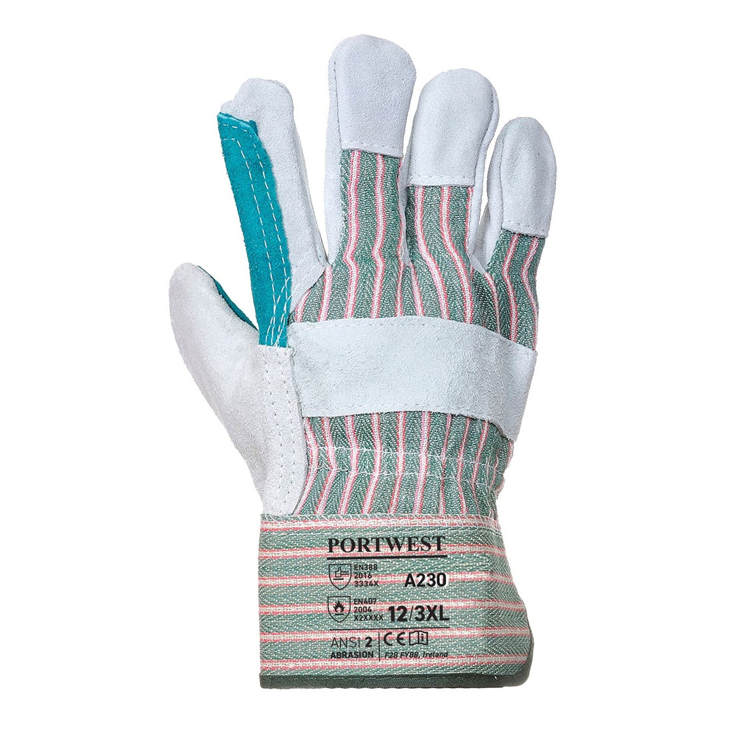 Portwest Handschoenen A230 grijs-groen(GR)