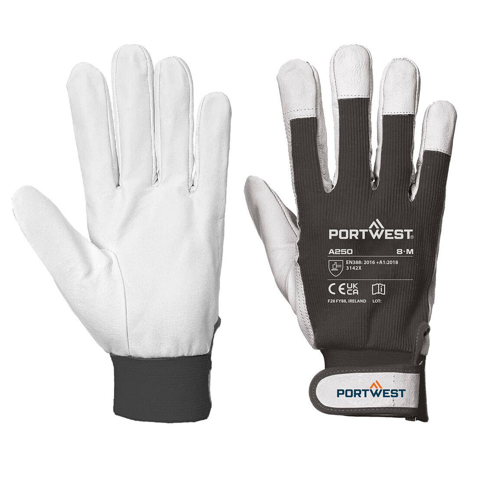Portwest Handschoenen A250 zwart(BK)