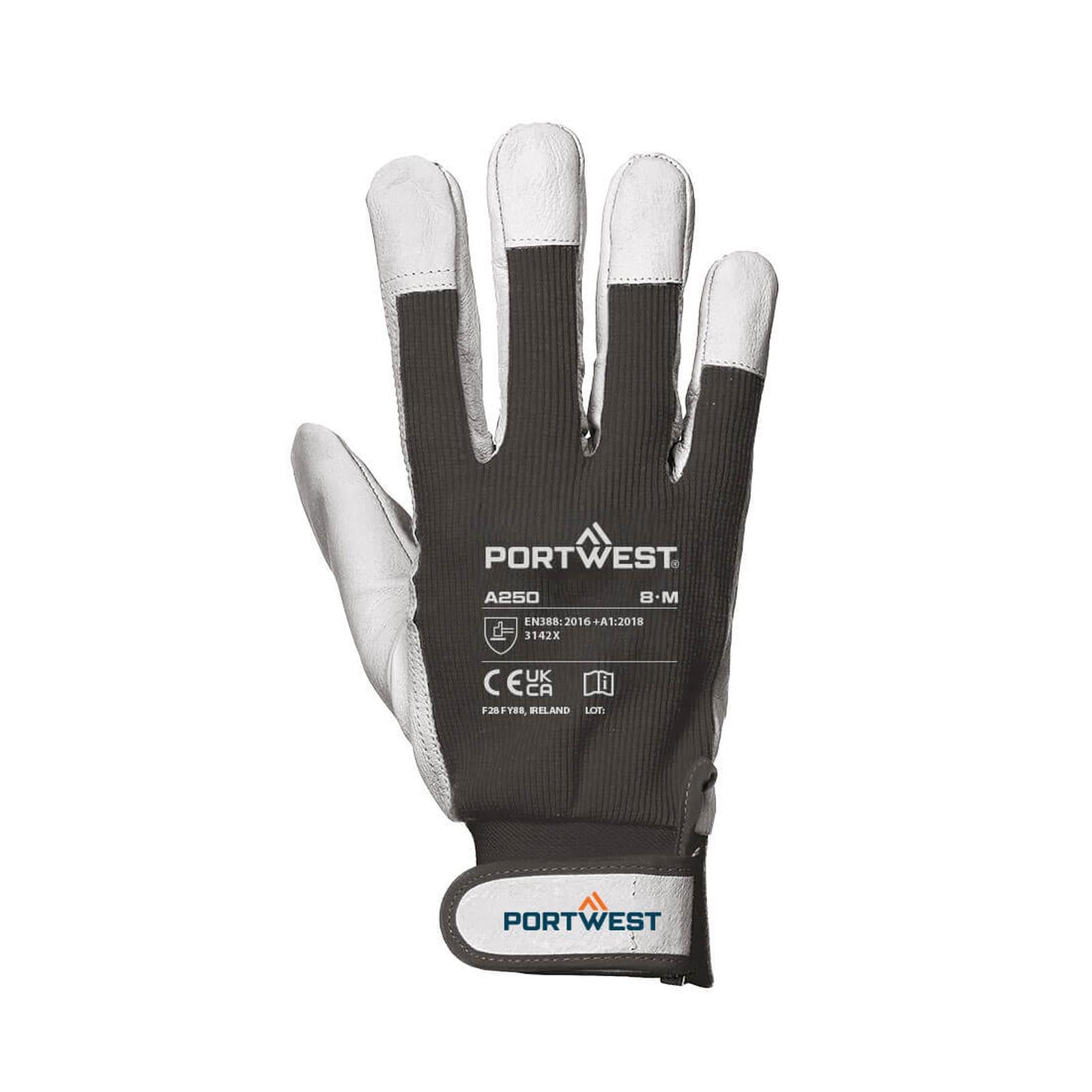 Portwest Handschoenen A250 zwart(BK)