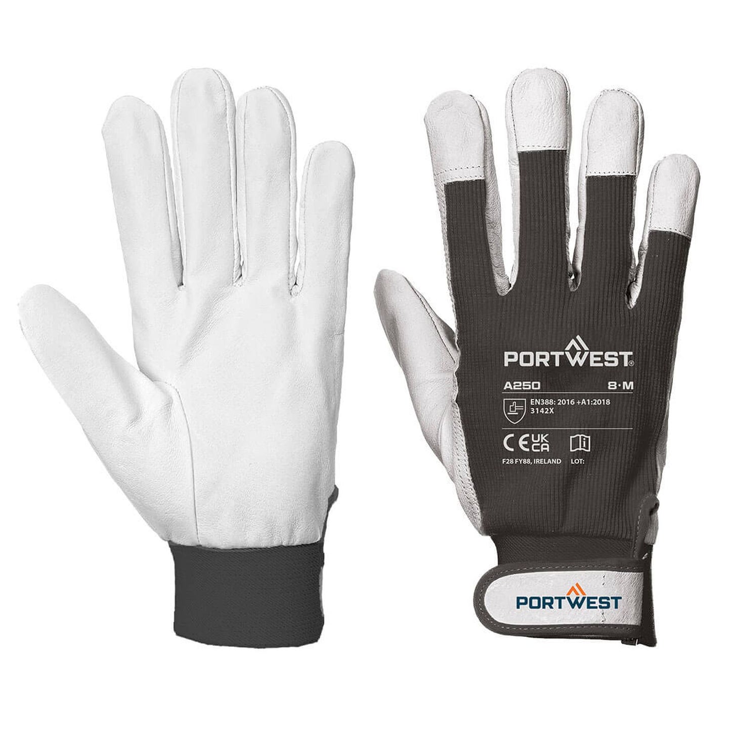 Portwest Handschoenen A250 zwart(BK)