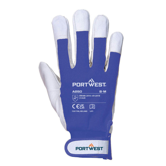 Portwest Handschoenen A250 blauw(BL)