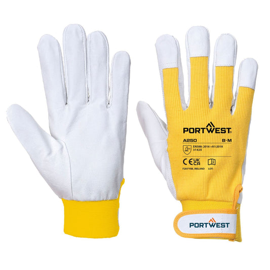 Portwest Handschoenen A250 geel(YE)