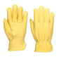 Portwest Driver en Rigger handschoenen Handbescherming Handschoen A270 Klassieke Driver beige(BE)
