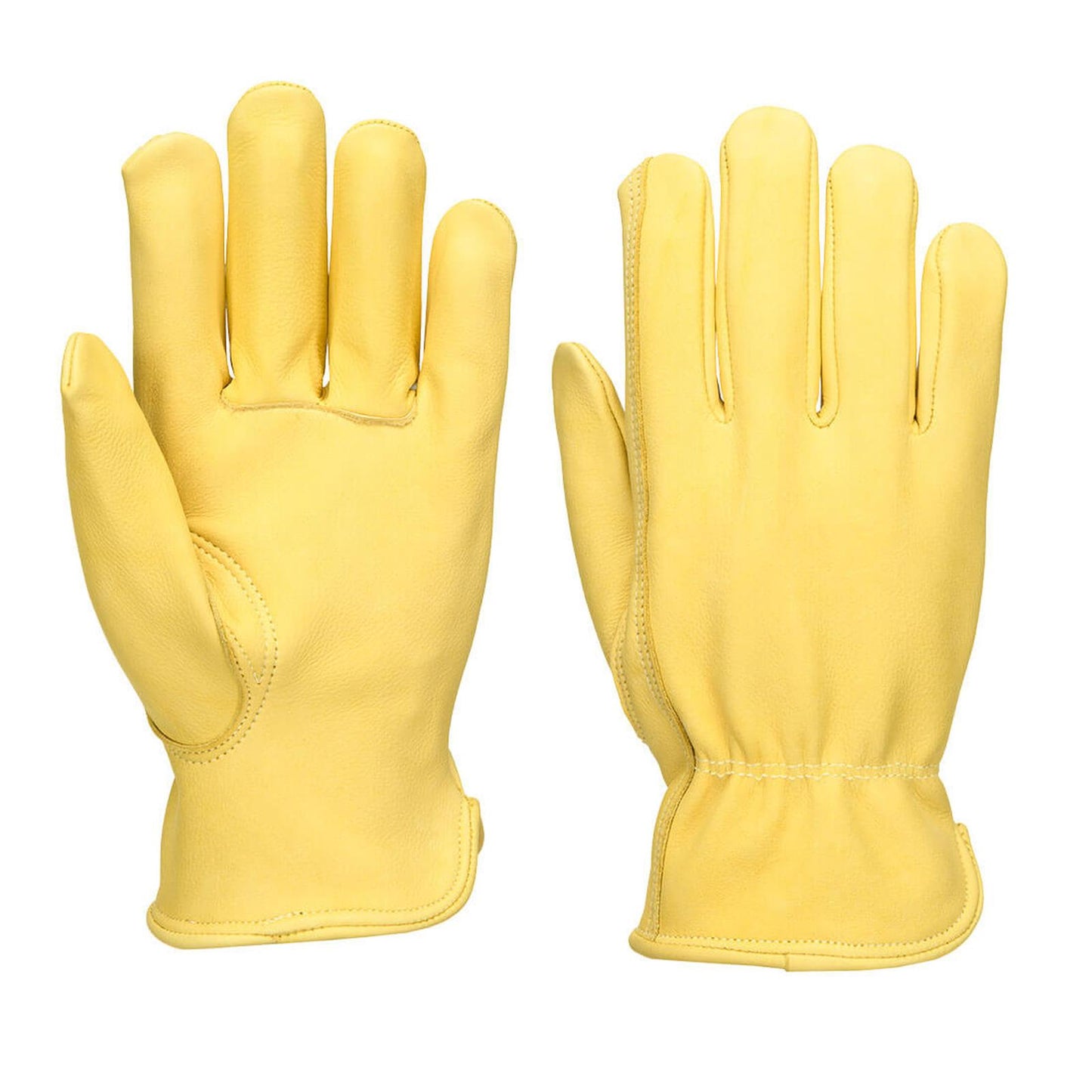 Portwest Driver en Rigger handschoenen Handbescherming Handschoen A270 Klassieke Driver beige(BE)