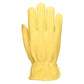 Portwest Driver en Rigger handschoenen Handbescherming Handschoen A270 Klassieke Driver beige(BE)