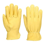 Portwest Driver en Rigger handschoenen Handbescherming Handschoen A270 Klassieke Driver beige(BE)