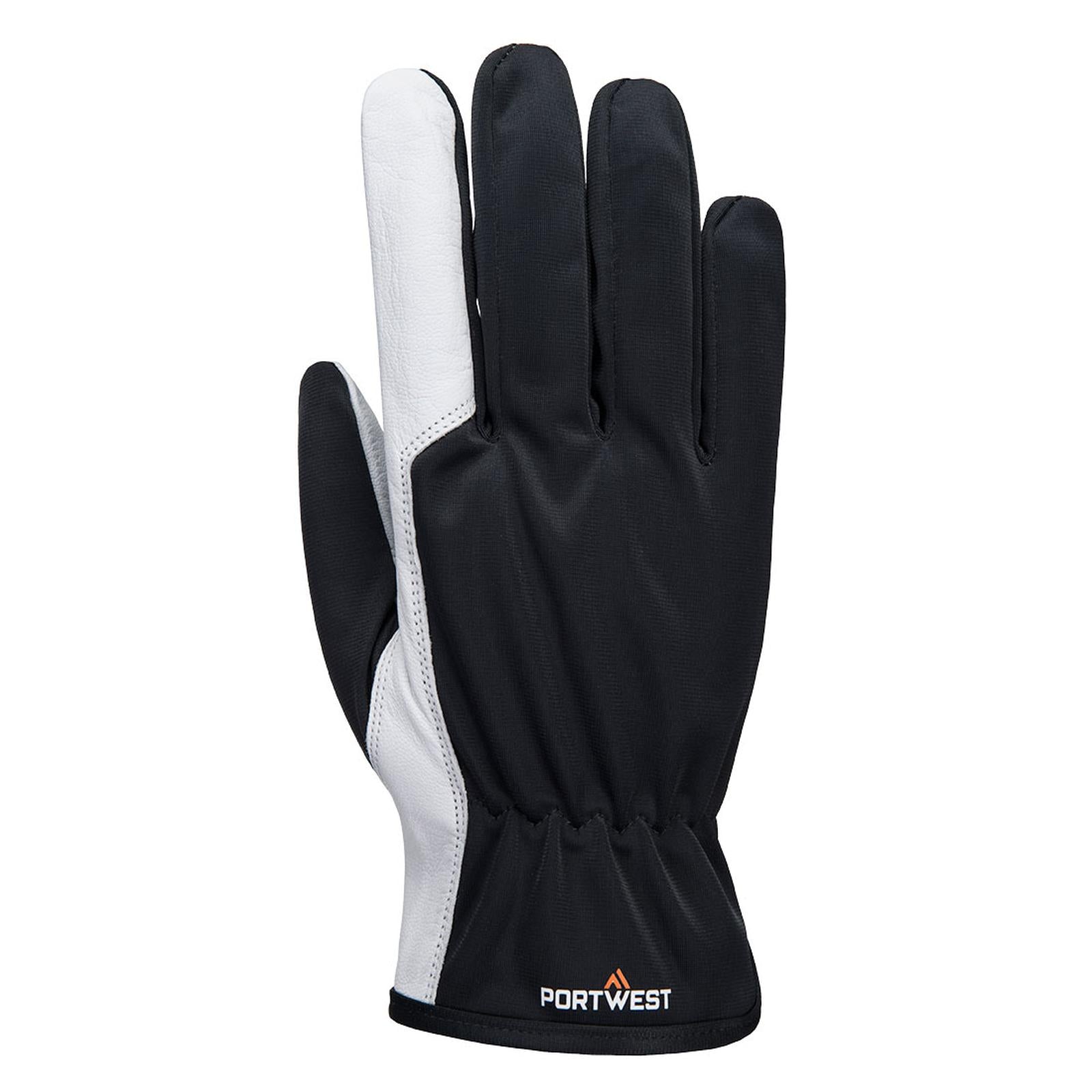 Portwest Mechanische Handschoenen Handbescherming Palmhandschoen A281 Mechanisch 120 Lederen grijs(GR)