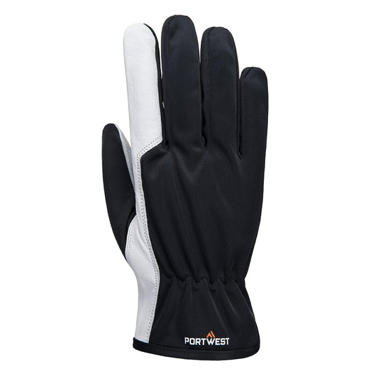 Portwest Mechanische Handschoenen Handbescherming Palmhandschoen A281 Mechanisch 120 Lederen grijs(GR)