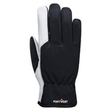 Portwest Mechanische Handschoenen Handschoen A282 Mechanic 120 leren handpalmvoering grijs(GR)