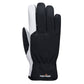 Portwest Mechanische Handschoenen Handschoen A282 Mechanic 120 leren handpalmvoering grijs(GR)