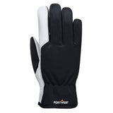 Portwest Mechanische Handschoenen Handschoen A282 Mechanic 120 leren handpalmvoering grijs(GR)