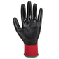 Portwest Handschoenen A310 rood-zwart(R8)