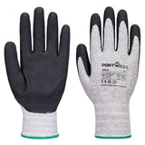 Portwest handschoenen A312 contacthitte olie vet grijs-zwart(G8)
