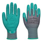 Portwest handschoenen A313 contacthitte vocht 12pk grijs-groen(G3)