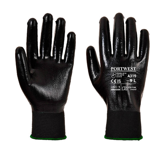 Portwest Handschoenen A315 zwart(K8)