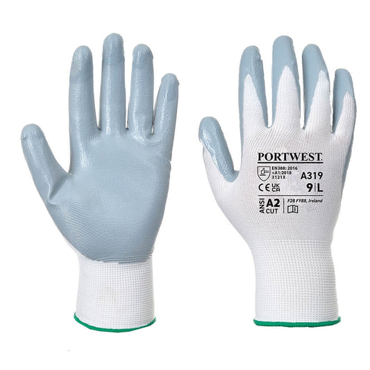 Portwest Handschoenen A319 grijs-wit(GR)