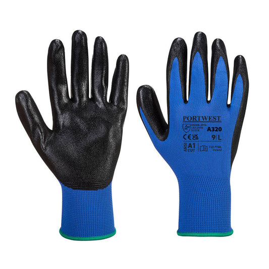 Portwest Handschoenen A320 blauw(BL)