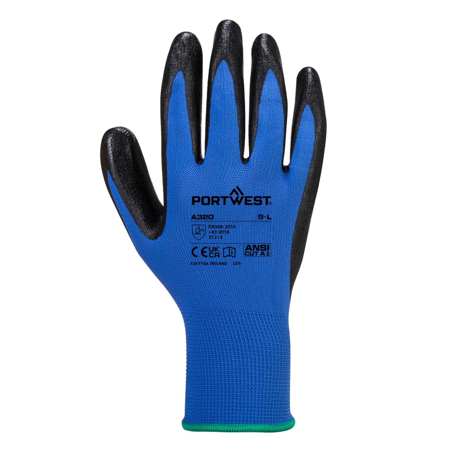 Portwest Handschoenen A320 blauw(BL)