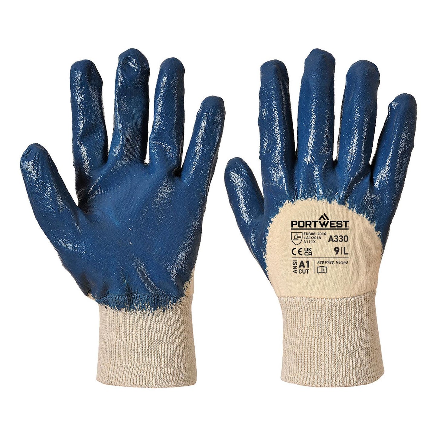 Portwest Handschoenen A330 marineblauw(NA)