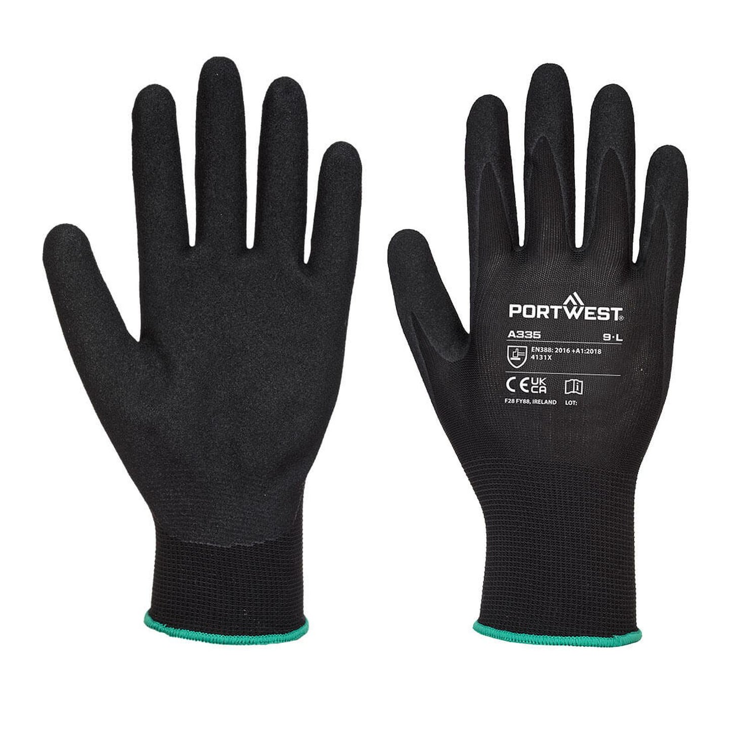 Portwest Handschoenen A335 zwart(K8)