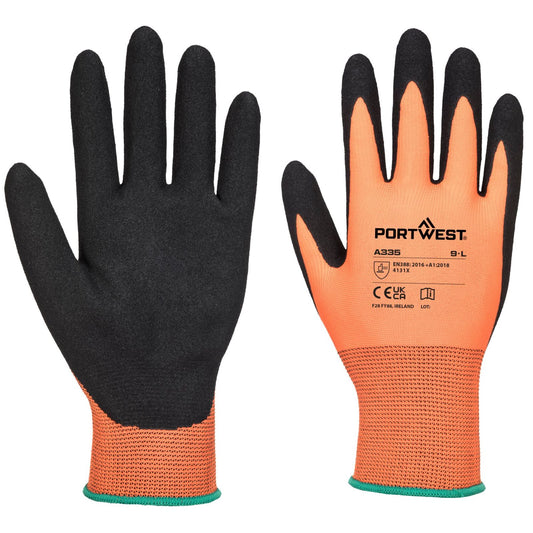 Portwest Handschoenen A335 oranje-zwart(O8)