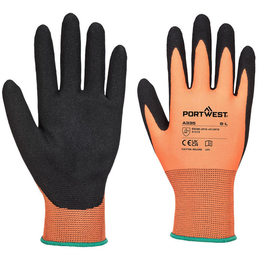 Portwest Handschoenen A335 oranje-zwart(O8)
