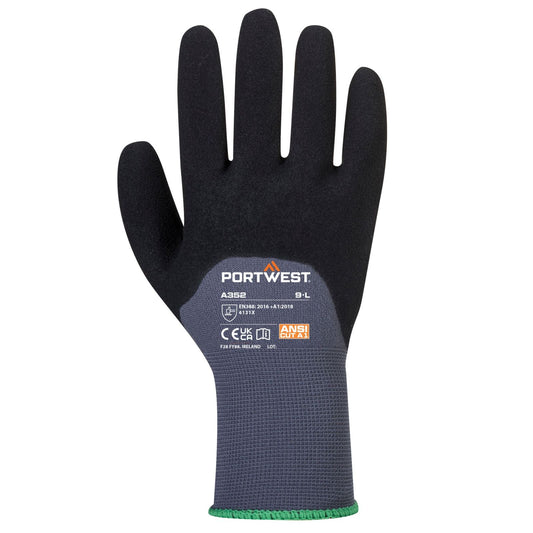 Portwest Handschoenen A352 grijs-zwart(G8)