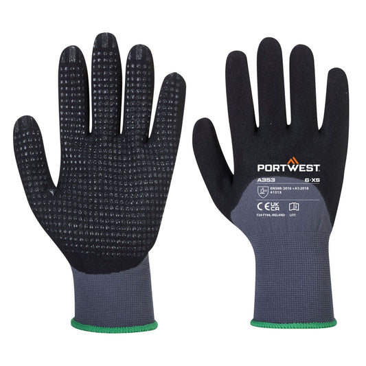 Portwest Handschoenen A353 grijs-zwart(G8)