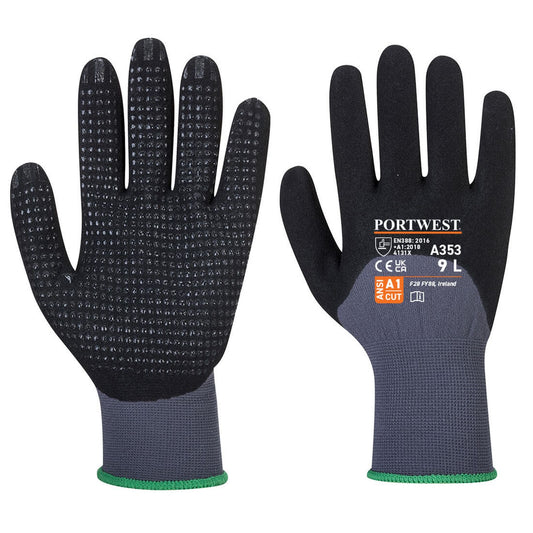 Portwest Handschoenen A353 grijs-zwart(G8)
