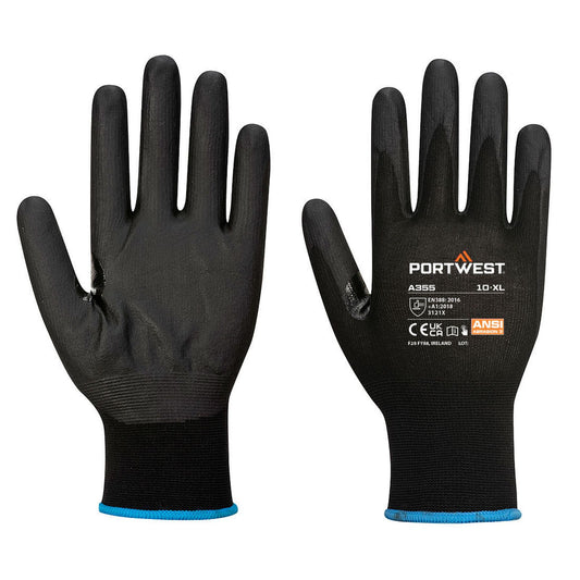 Portwest Handschoenen A355 zwart(K8)