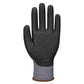 Portwest Handbescherming ESD Handschoenen Handschoenen A356 ESD 15 nitril essentieel multipack (Pk12) grijs-zwart(G8)